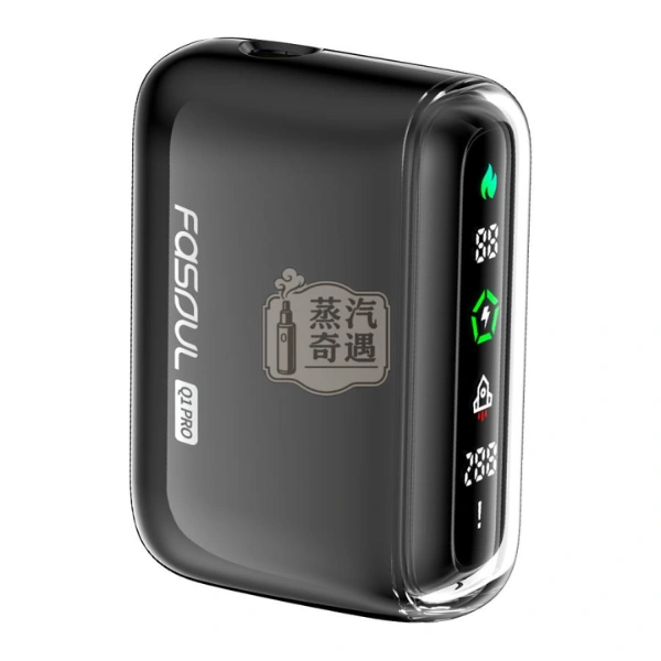 Fasoul Q1 Pro 黑色二回機 IQOS TEREA/SENTIA 適用 20支續航 Fasoul Q1 Pro 黑色二回機 IQOS TEREA/SENTIA 適用 20支續航